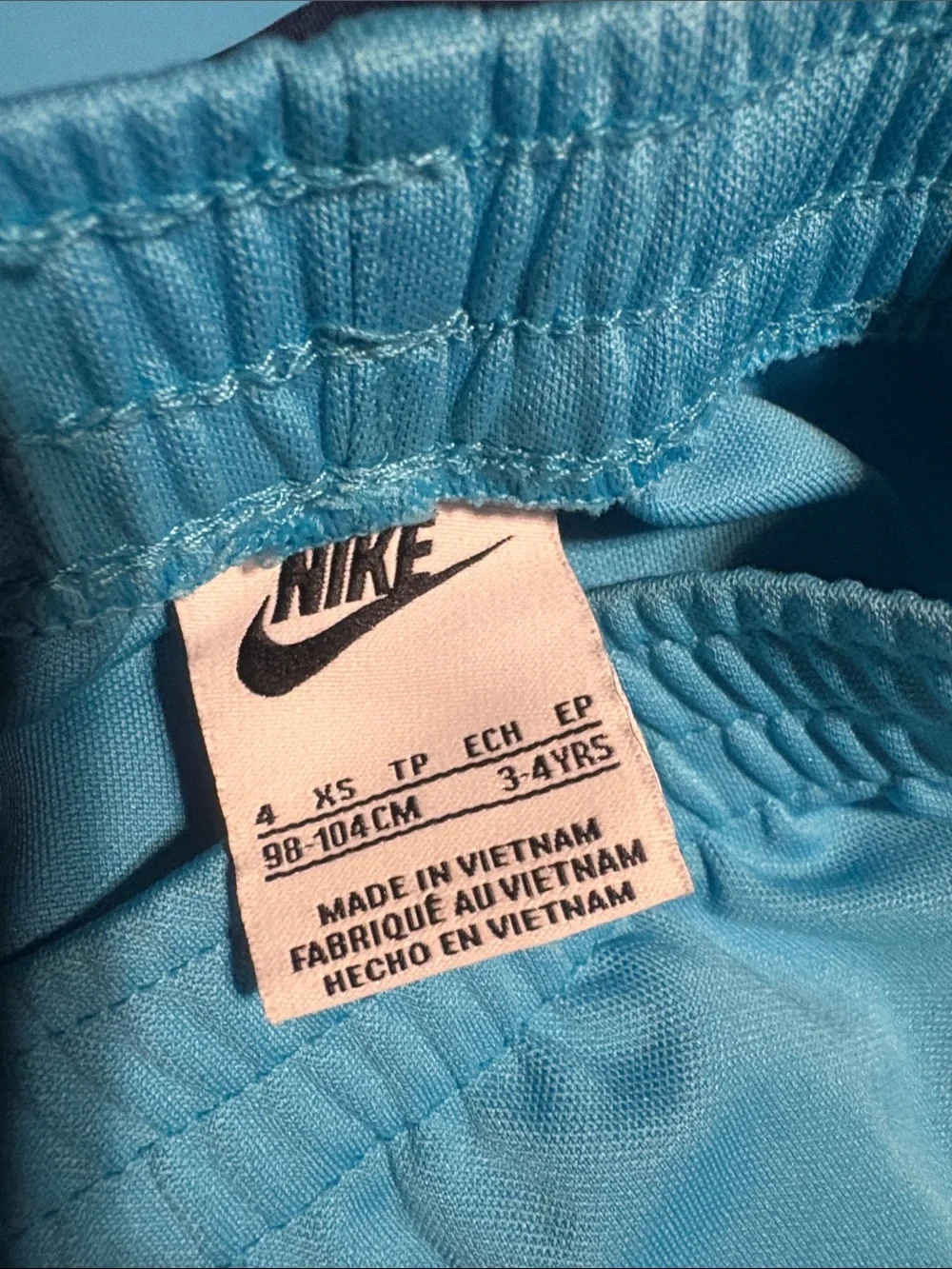 Nike Navy T‑Shirt & Light Blue Shorts Set